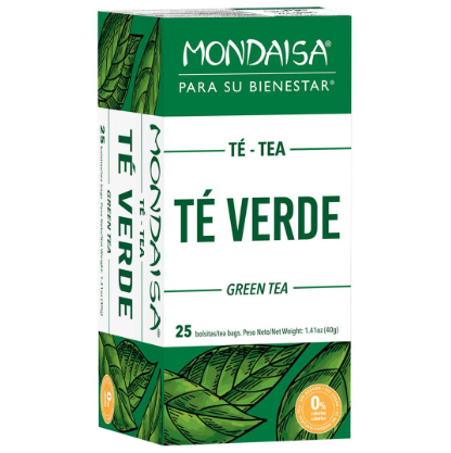 Te verde Natural  Mondaisa 25 unidades