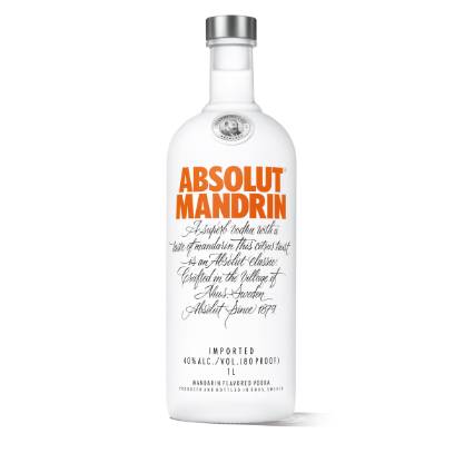 Vodka Absolu Mandrin 1000ml