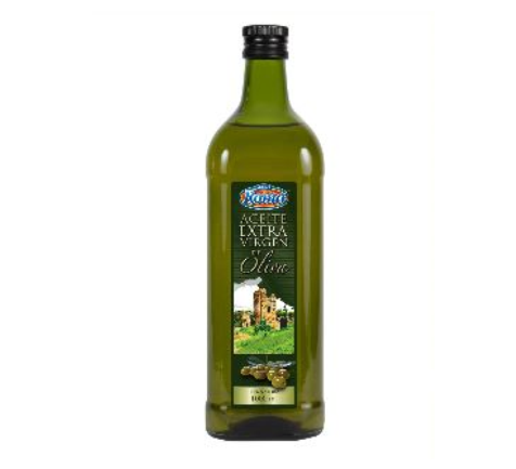 Aceite de Oliva extra virgen , Marca Roma, Botella 1L