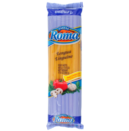 Pasta Lengua marca Roma empaque 500g