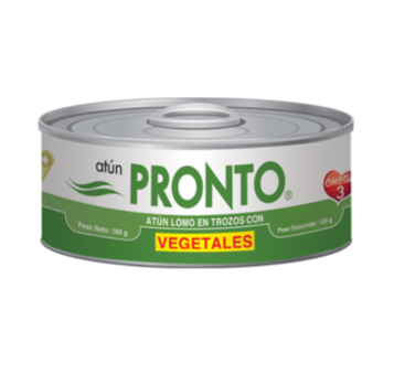 Atun  vegetales pronto 105g