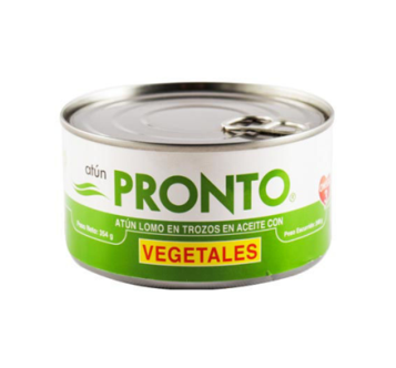 Atún con Vegetales Pronto lata 354g