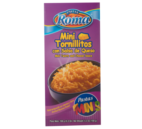 Mini tornillo roma c/queso 150g