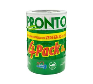 Atun Trozos Vegetales 140g 4-Pack Pronto