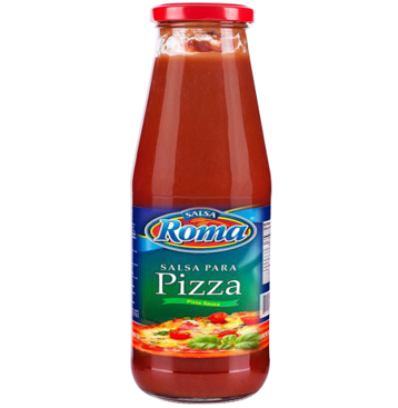 Salsa para Pizza  Marca Roma 1980 g