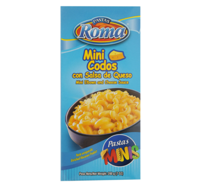 Mini Codos C/Queso Roma 200g