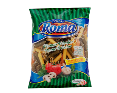 Plumas Tricolor Roma 250g