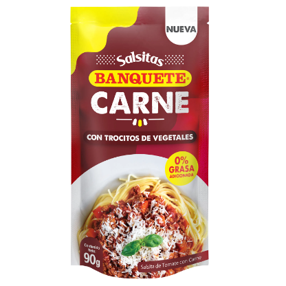 Salsa Banquete c/ carne 90g