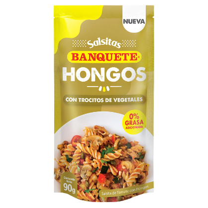 Salsa Banquete con Hongos 90gr