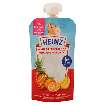 Colado de postre de frutas Heinz Doy Pack 105g