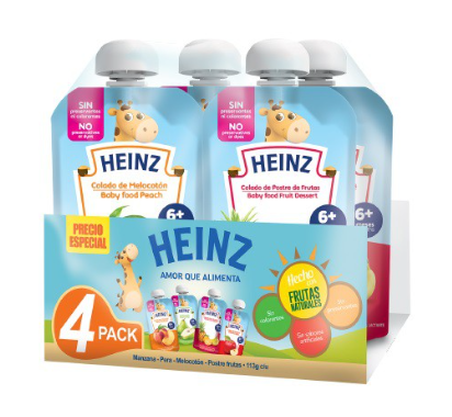 Colado Heinz DoyPack 4pack 113g c/u