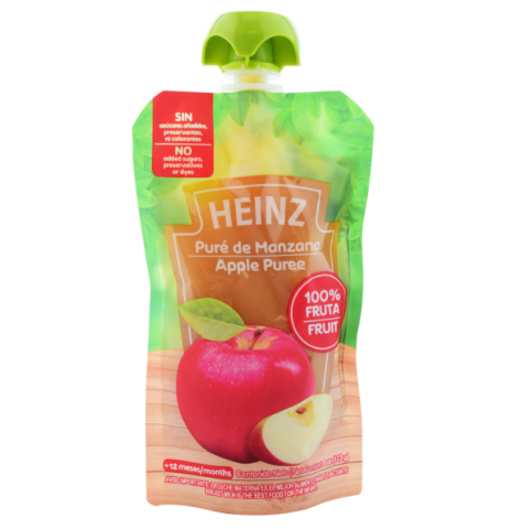 Pure Heinz manzana 100% doy pack 113g