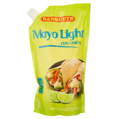 Mayonesa Banquete ligth  c/limon 400g