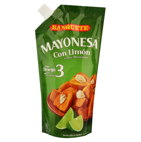 Mayonesa Banquete con limón 200g