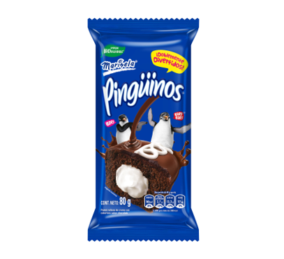 Queque Pinguino Marinela chocolate Bimbo 80g