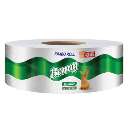 PAPEL HIGIENICO BONNY JUMBO ROLL 500 MTS