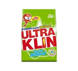 Detergente en Polvo Ultraklin Fuerza Natural, 5 kg