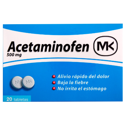 Acetaminofen MK