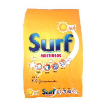 Detergente surf fuerza solar 450g