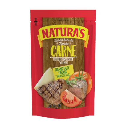 Salsa Lista Con Carne Naturas Doy Pack 200g