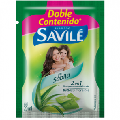 Shampo Savile Sabila  Sachet 15ml