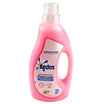 Detergente Liquido Xedex Ropa delicada 900ml