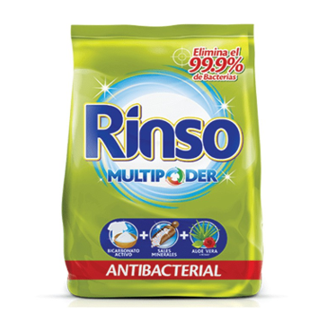 Detergente Rinso Antibacterial 450g