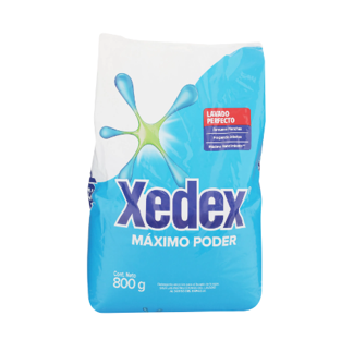Detergente Xedex Máximo Poder 800g