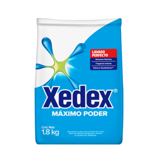 Detergente Xedex Maximo Poder 1800g