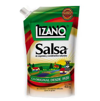 Salsa Lizano Rellena-Pack 380g