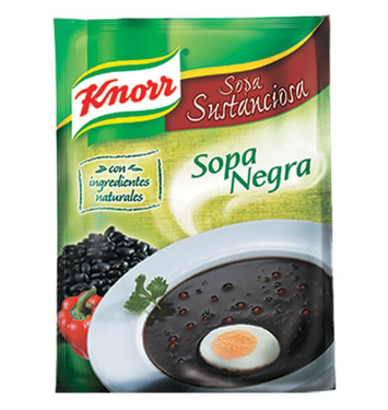 Sopa negra knorr 58g