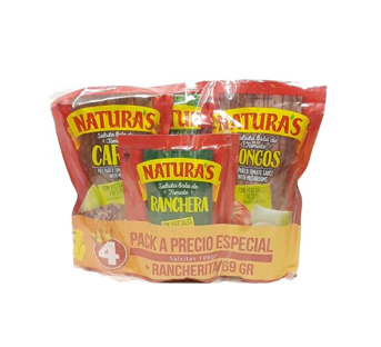 4 Pack Salsitas Naturas