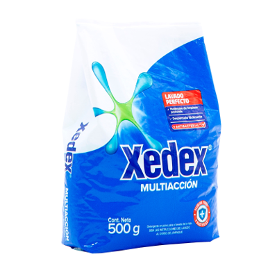 Detergente Xedex Multiación 500 g  ..