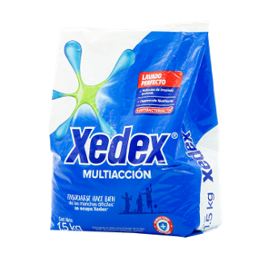 Detergente Xedex Multiacción 1500 g ne