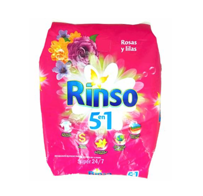 Detergente Rosas y Lilas Rinso 5000g