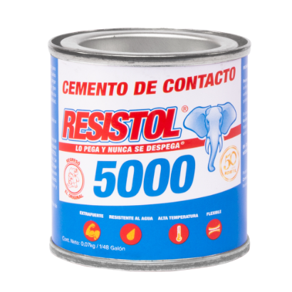 CEMENTO CONTACTO 1/48 GAL RESISTOL 5000