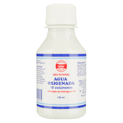 Agua Oxigenada 3% Marca Malick 60mL
