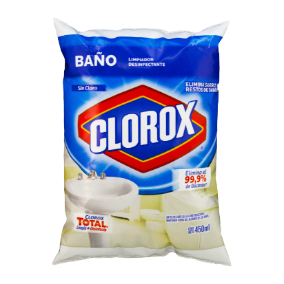 Cloro clorox baños 450ml