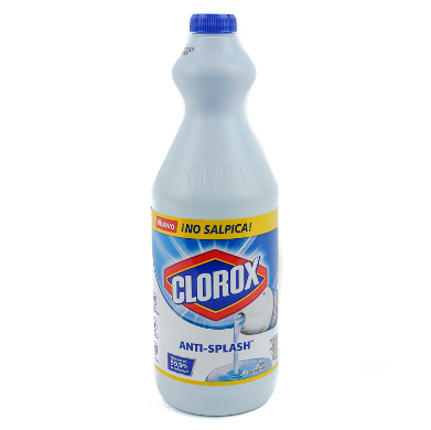 Cloro liquido anti splash  Clorox 946mL