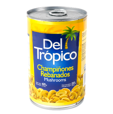 Hongos Rebanados del Tropico 425g