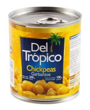 Garbanzos del tropico lata 230gr