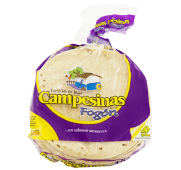 Tortillas de maíz Campesinas TortiRica 15 uni 373g