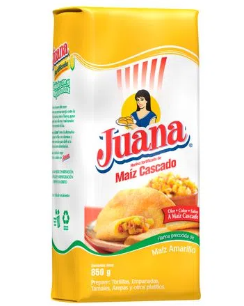 Masa Juana Amarilla 850g