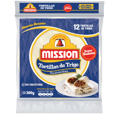 Tortilla de Trigo Mission FS 10.5