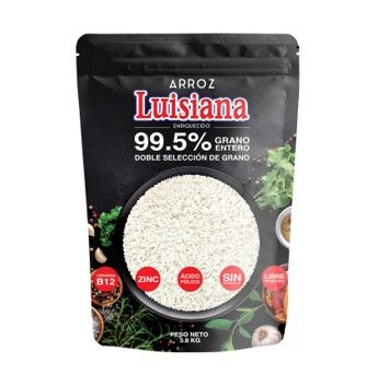 Arroz Luisiana 99% empaque 3800g