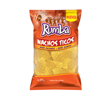 Rumba Nachos Sabor Tico 275g