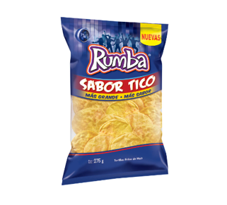 Tortilla de Maíz Rumba Sabor tico bolsa 275g