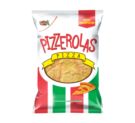 Tortillas de Maíz Pizzerolas, Tosty, Empaque 85g