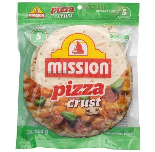 Base Para Pizza Mission Crust 350g