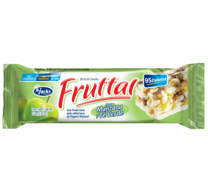 Barrita Fruttal Manzana y te Verde 25g